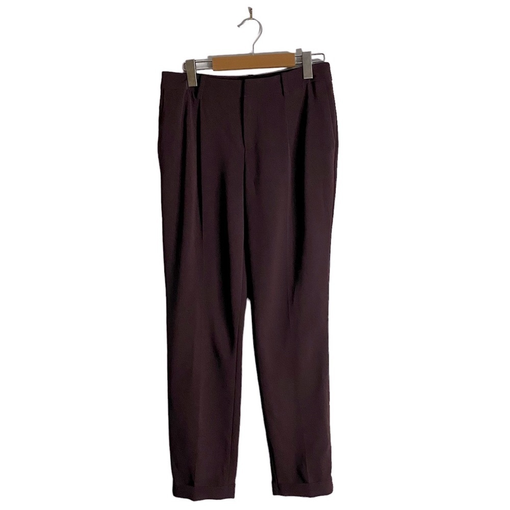 Simons Women's Plum Slim Straight Dress Pants Sz 4